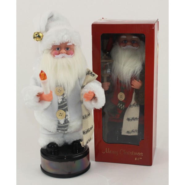 Mos Craciun Muzical Alb