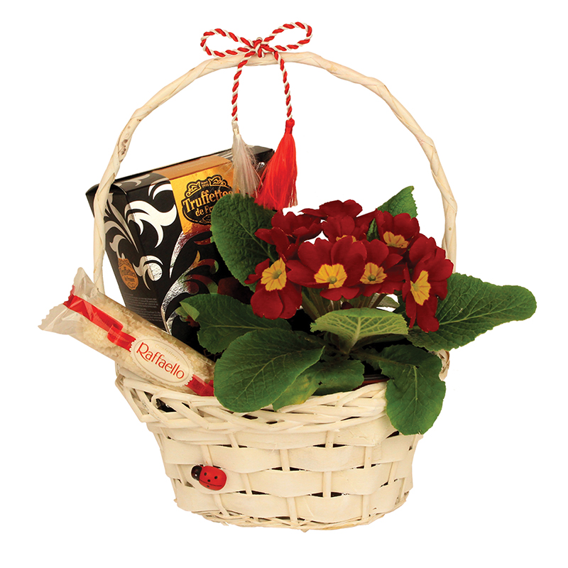 Basket with Flower